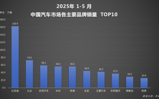 强者恒强！比亚迪汽车1-5月销量断层领先 智驾+出海双引擎
